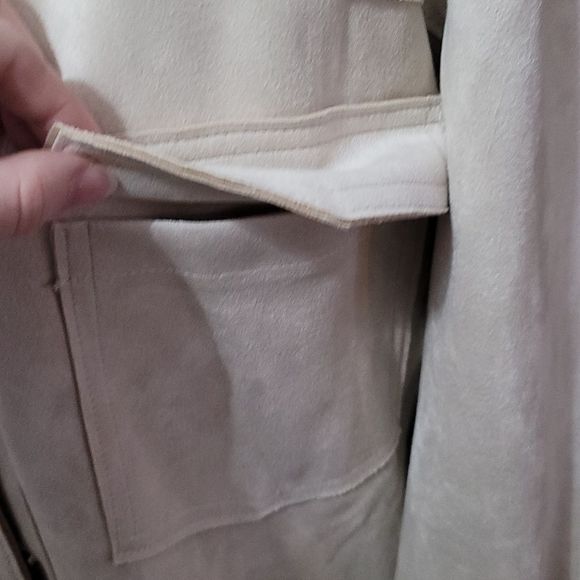 Philosophy Faux Leather Light Coat - Picture 3 of 6